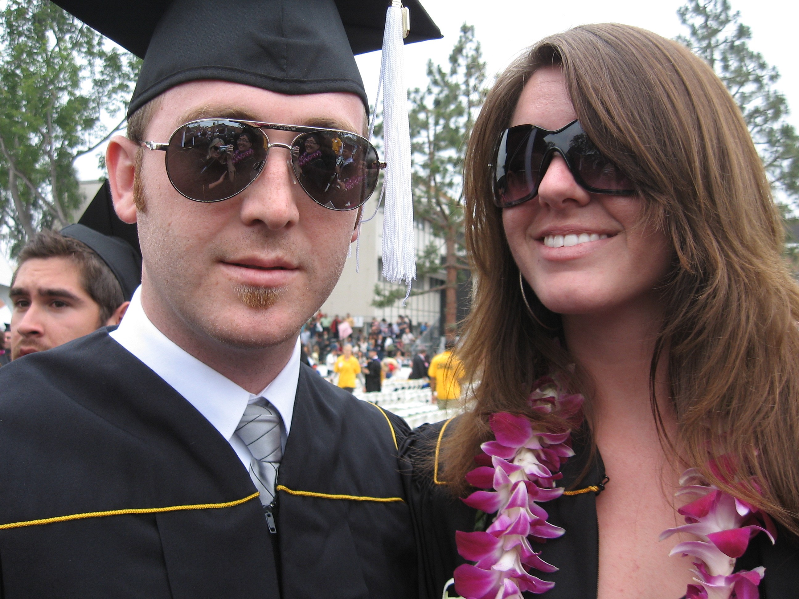  couple at Commencement