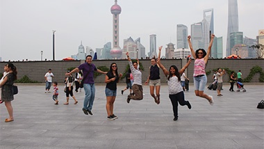  Students Explore Shanghai