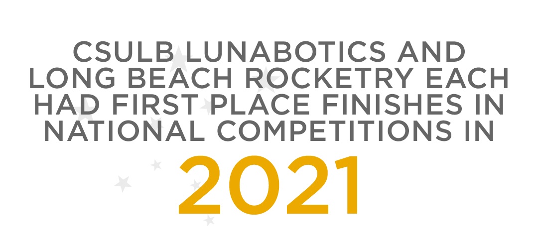  Lunabotics and Long Beach Rocketry each had first plac