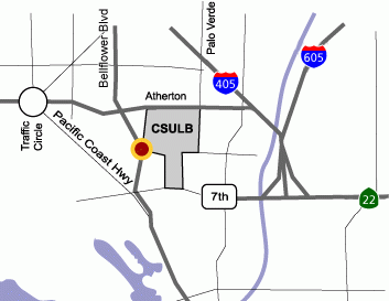 Map of freeways near 