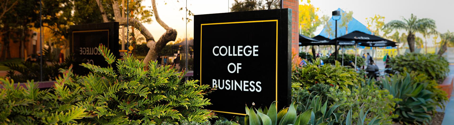 College of Business Offical Banner 